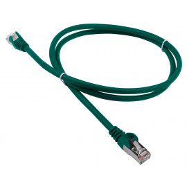 Патч-корд Lanmaster LAN-PC45/S5E-15-GN FTP RJ-45 вил.-вилка RJ-45 кат.5E 15м зеленый LSZH