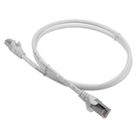 Патч-корд Lanmaster LAN-PC45/S5E-0.5-WH FTP RJ-45 вил.-вилка RJ-45 кат.5E 0.5м белый LSZH (уп.:1шт)