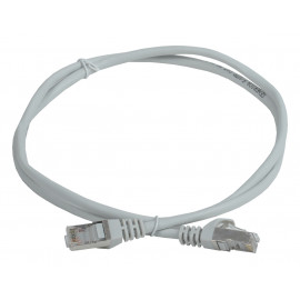 Патч-корд ITK PC01-C5EF-05M-G FTP RJ-45 вил.-вилка RJ-45 кат.5E 0.5м серый ПВХ (уп.:1шт)