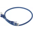 Патч-корд Lanmaster LAN-PC45/S6-0.5-BL FTP RJ-45 вил.-вилка RJ-45 кат.6 0.5м синий LSZH (уп.:1шт)