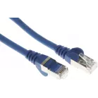 Патч-корд Lanmaster LAN-PC45/S6-0.5-BL FTP RJ-45 вил.-вилка RJ-45 кат.6 0.5м синий LSZH (уп.:1шт)