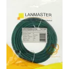 Патч-корд Lanmaster LAN-PC45/S5E-5.0-GN FTP RJ-45 вил.-вилка RJ-45 кат.5E 5м зеленый LSZH (уп.:1шт)