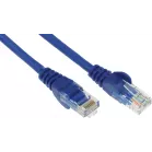 Патч-корд Lanmaster LAN-PC45/U5E-10-BL UTP RJ-45 вил.-вилка RJ-45 кат.5E 10м синий LSZH (уп.:1шт)