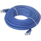 Патч-корд Lanmaster LAN-PC45/U5E-10-BL UTP RJ-45 вил.-вилка RJ-45 кат.5E 10м синий LSZH (уп.:1шт)