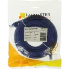 Патч-корд Lanmaster LAN-PC45/U5E-10-BL UTP RJ-45 вил.-вилка RJ-45 кат.5E 10м синий LSZH (уп.:1шт)