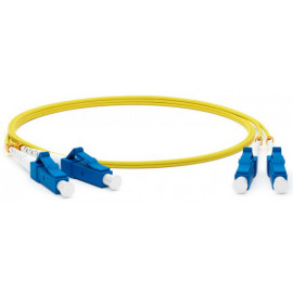 Патч-корд Lanmaster TWT-2LC-2LC/SU-1.5 2x9/125 OS1/OS2 LC дуплекс-LC дуплекс 1.5м