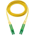 Патч-корд Panduit F923LANSNSNM006 2x9/125 OS1/OS2 SC/APC дуплекс-SC дуплекс 6м LSZH желтый