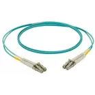 Патч-корд Panduit NKFPZ22LLLSM010 2x50/125 OM3 LC дуплекс-LC дуплекс 10м LSZH аквамарин