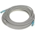 Патч-корд Hyperline PC-LPM-UTP-RJ45-RJ45-C6-10M-LSZH-GY UTP RJ-45 вил.-вилка RJ-45 кат.6 10м серый LSZH