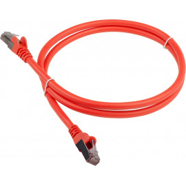 Патч-корд Lanmaster LAN-PC45/S6-1.0-OR FTP RJ-45 вил.-вилка RJ-45 кат.6 1м оранжевый LSZH