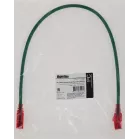 Патч-корд Hyperline PC-LPM-UTP-RJ45-RJ45-C5e-0.5M-LSZH-GN UTP RJ-45 вил.-вилка RJ-45 кат.5E 0.5м зеленый LSZH 24AWG