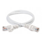 Патч-корд ITK PC08-C5EUL-3M UTP RJ-45 вил.-вилка RJ-45 кат.5E 3м белый LSZH (уп.:1шт)