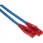 Патч-корд Hyperline PC-LPM-UTP-RJ45-RJ45-C5e-2M-LSZH-BL UTP RJ-45 вил.-вилка RJ-45 кат.5E 2м синий LSZH 24AWG
