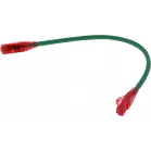 Патч-корд Hyperline PC-LPM-UTP-RJ45-RJ45-C5e-0.3M-LSZH-GN UTP RJ-45 вил.-вилка RJ-45 кат.5E 0.3м зеленый LSZH 24AWG