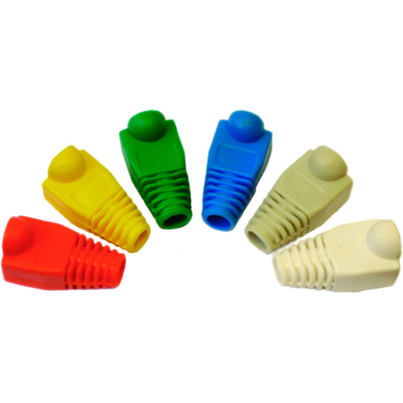 Колпачок Lanmaster (TWT-BO-6.0-OR/100) оранжевый (упак.:100шт)