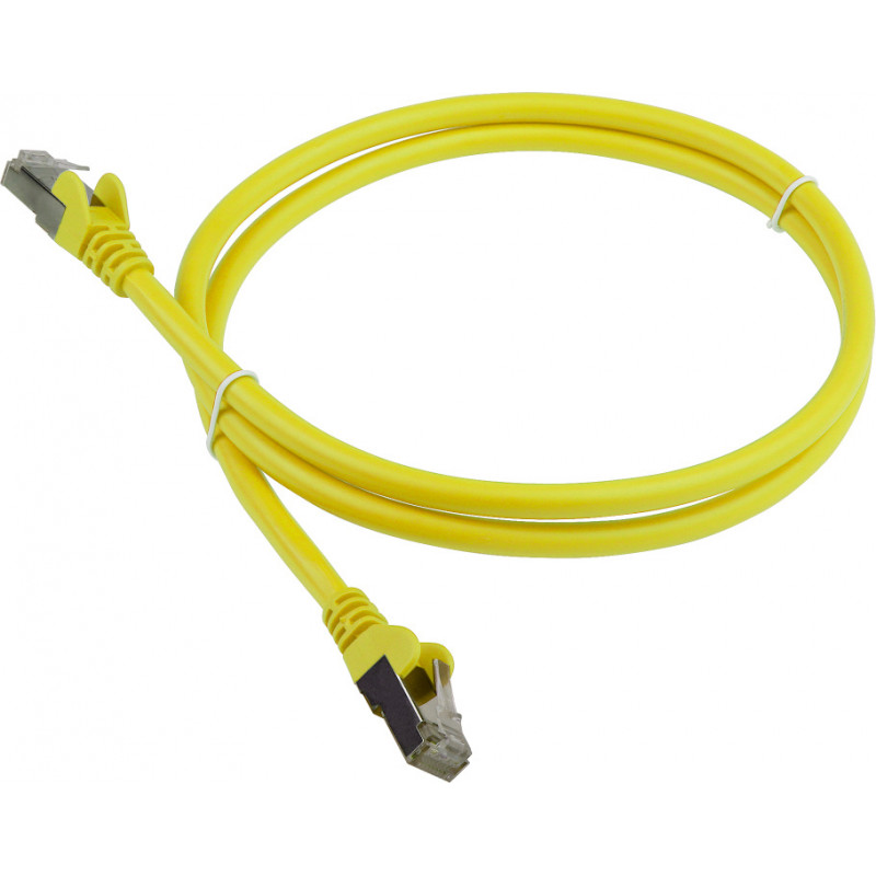 Патч-корд Lanmaster LAN-PC45/S6-1.0-YL FTP RJ-45 вил.-вилка RJ-45 кат.6 1м желтый LSZH (уп.:1шт)