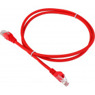 Патч-корд Lanmaster LAN-PC45/U6-0.5-RD UTP RJ-45 вил.-вилка RJ-45 кат.6 0.5м красный LSZH (уп.:1шт)