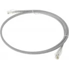 Патч-корд WRline WR-PC-RJ45-UTP-5E-1.5-GY UTP RJ-45 вил.-вилка RJ-45 кат.5E 1.5м серый LSZH (уп.:1шт)