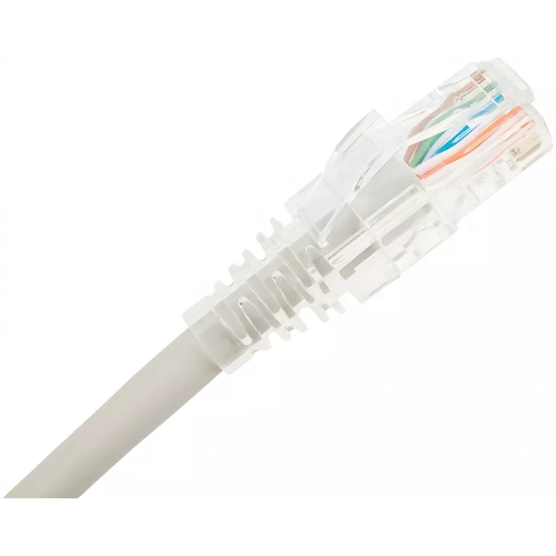 Патч-корд WRline WR-PC-RJ45-UTP-5E-1.5-GY UTP RJ-45 вил.-вилка RJ-45 кат.5E 1.5м серый LSZH (уп.:1шт)