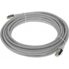Патч-корд WRline WR-PC-RJ45-FTP-5E-7-GY FTP RJ-45 вил.-вилка RJ-45 кат.5E 7м серый LSZH