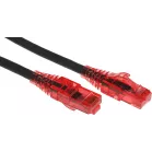 Патч-корд Hyperline PC-LPM-UTP-RJ45-RJ45-C5e-5M-LSZH-BK UTP RJ-45 вил.-вилка RJ-45 кат.5E 5м черный LSZH 24AWG
