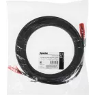 Патч-корд Hyperline PC-LPM-UTP-RJ45-RJ45-C5e-5M-LSZH-BK UTP RJ-45 вил.-вилка RJ-45 кат.5E 5м черный LSZH 24AWG