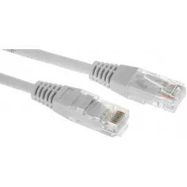 Патч-корд Hyperline PC-LPM-UTP-RJ45-RJ45-C5e-10M-LSZH-GY UTP RJ-45 вил.-вилка RJ-45 кат.5E 10м серый LSZH 24AWG