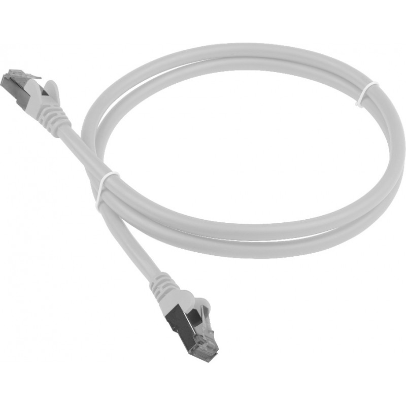 Патч-корд Lanmaster LAN-PC45/S6-1.0-WH FTP RJ-45 вил.-вилка RJ-45 кат.6 1м белый LSZH