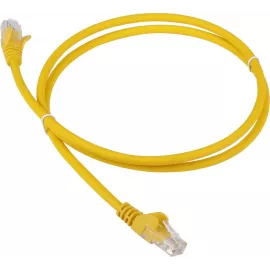 Патч-корд Lanmaster LAN-PC45/U6-1.5-YL UTP RJ-45 вил.-вилка RJ-45 кат.6 1.5м желтый LSZH (уп.:1шт)