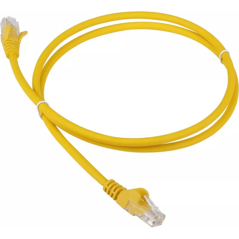 Патч-корд Lanmaster LAN-PC45/U6-1.5-YL UTP RJ-45 вил.-вилка RJ-45 кат.6 1.5м желтый LSZH (уп.:1шт)