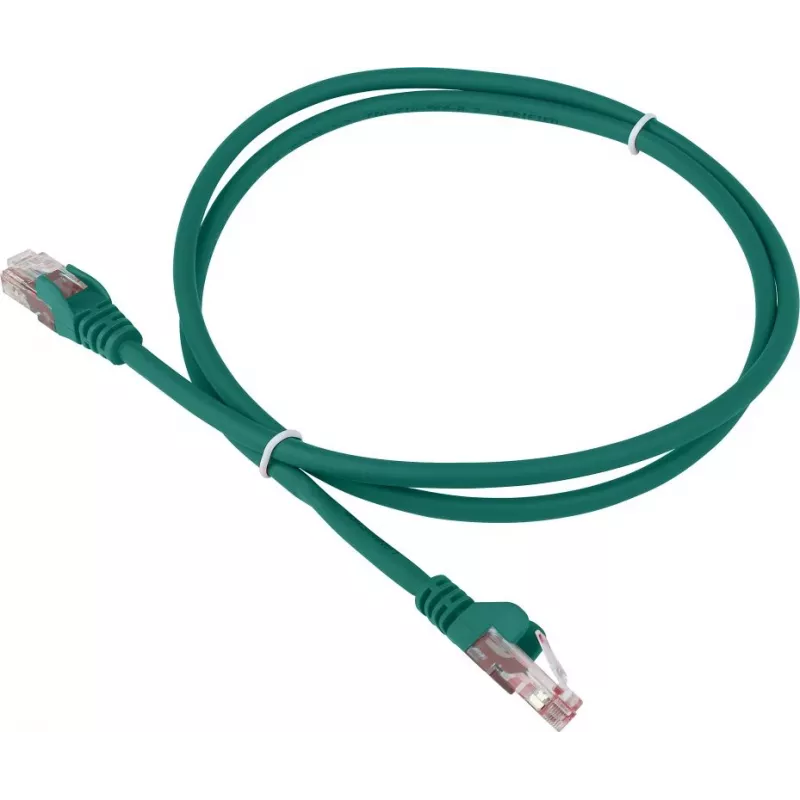 Патч-корд Lanmaster LAN-PC45/U6-1.5-GN UTP RJ-45 вил.-вилка RJ-45 кат.6 1.5м зеленый LSZH (уп.:1шт)