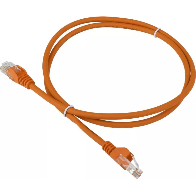 Патч-корд Lanmaster LAN-PC45/U6-2.0-OR UTP RJ-45 вил.-вилка RJ-45 кат.6 2м оранжевый LSZH (уп.:1шт)