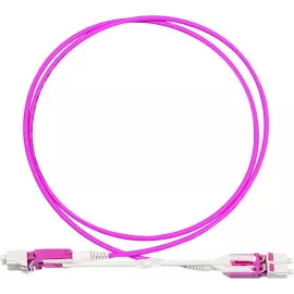 Патч-корд Lanmaster LAN-2LC-2LC/OS2H-1.0 2x9/125 OS2 LC дуплекс-LC дуплекс 1м LSZH желтый