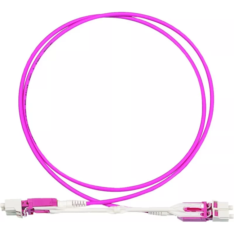 Патч-корд Lanmaster LAN-2LC-2LC/OS2H-1.0 2x9/125 OS2 LC дуплекс-LC дуплекс 1м LSZH желтый