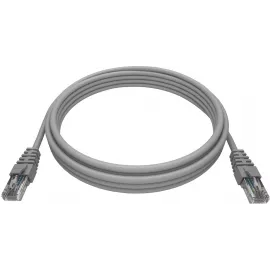 Патч-корд NTSS NTSS-PC-UTP-RJ45-5e-2.0-LSZH-GY UTP RJ-45 вил.-вилка RJ-45 кат.5E 2м серый LSZH 26AWG