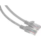 Патч-корд NTSS NTSS-PC-UTP-RJ45-5e-3.0-LSZH-GY UTP RJ-45 вил.-вилка RJ-45 кат.5E 3м серый LSZH 26AWG