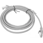 Патч-корд NTSS NTSS-PC-UTP-RJ45-5e-3.0-LSZH-GY UTP RJ-45 вил.-вилка RJ-45 кат.5E 3м серый LSZH 26AWG