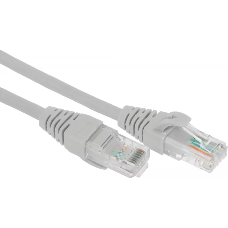 Патч-корд NTSS NTSS-PC-UTP-RJ45-5e-20.0-LSZH-GY UTP RJ-45 вил.-вилка RJ-45 кат.5E 20м серый LSZH 26AWG