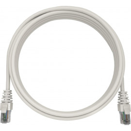 Патч-корд NTSS NTSS-PC-UTP-RJ45-5e-0.5-LSZH-WT NTSS-PC-UTP-RJ45-5E-0.5-LSZH UTP RJ-45 вил.-вилка RJ-45 кат.5E 0.5м белый LSZH (уп.:1шт) 26AWG