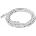 Патч-корд NTSS NTSS-PC-UTP-RJ45-5e-5.0-LSZH-WT UTP RJ-45 вил.-вилка RJ-45 кат.5E 5м белый LSZH 26AWG