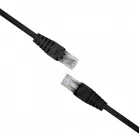 Патч-корд NTSS NTSS-PC-UTP-RJ45-5e-5.0-LSZH-BL UTP RJ-45 вил.-вилка RJ-45 кат.5E 5м черный LSZH 26AWG