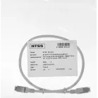Патч-корд NTSS NTSS-PC-FTP-RJ45-5e-0.5-LSZH-GY FTP RJ-45 вил.-вилка RJ-45 кат.5E 0.5м серый LSZH 26AWG