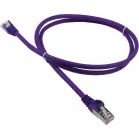 Патч-корд Lanmaster LAN-PC45/U5E-2.0-VI UTP RJ-45 вил.-вилка RJ-45 кат.5E 2м фиолетовый LSZH (уп.:1шт)