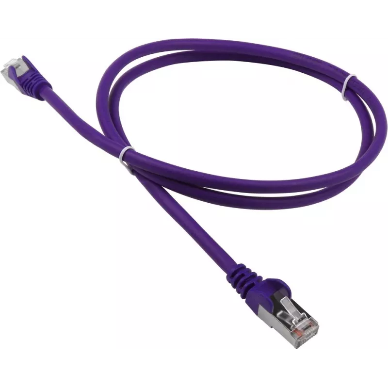 Патч-корд Lanmaster LAN-PC45/U5E-2.0-VI UTP RJ-45 вил.-вилка RJ-45 кат.5E 2м фиолетовый LSZH (уп.:1шт)