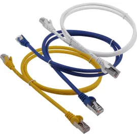 Патч-корд Lanmaster LAN-PC45/S5E-15-VI FTP RJ-45 вил.-вилка RJ-45 кат.5E 15м фиолетовый LSZH