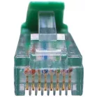Патч-корд Suprlan 10-0156 UTP RJ-45 вил.-вилка RJ-45 кат.5E 0.5м зеленый LSZH 26AWG