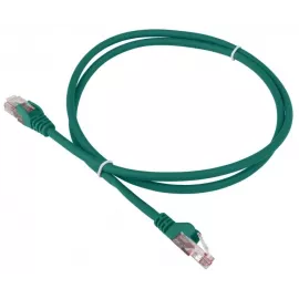 Патч-корд Lanmaster LAN-PC45/U6-1.0-GN UTP RJ-45 вил.-RJ-45 мод. кат.6 1м зеленый LSZH