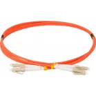 Патч-корд Lanmaster TWT-2LC-2LC/OM2-1.0 2x50/125 OM2 LC дуплекс-LC дуплекс 1м ПВХ оранжевый