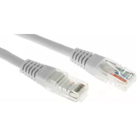 Патч-корд Rexant 18-1004 UTP RJ-45 вил.-вилка RJ-45 кат.5E 1.5м серый ПВХ