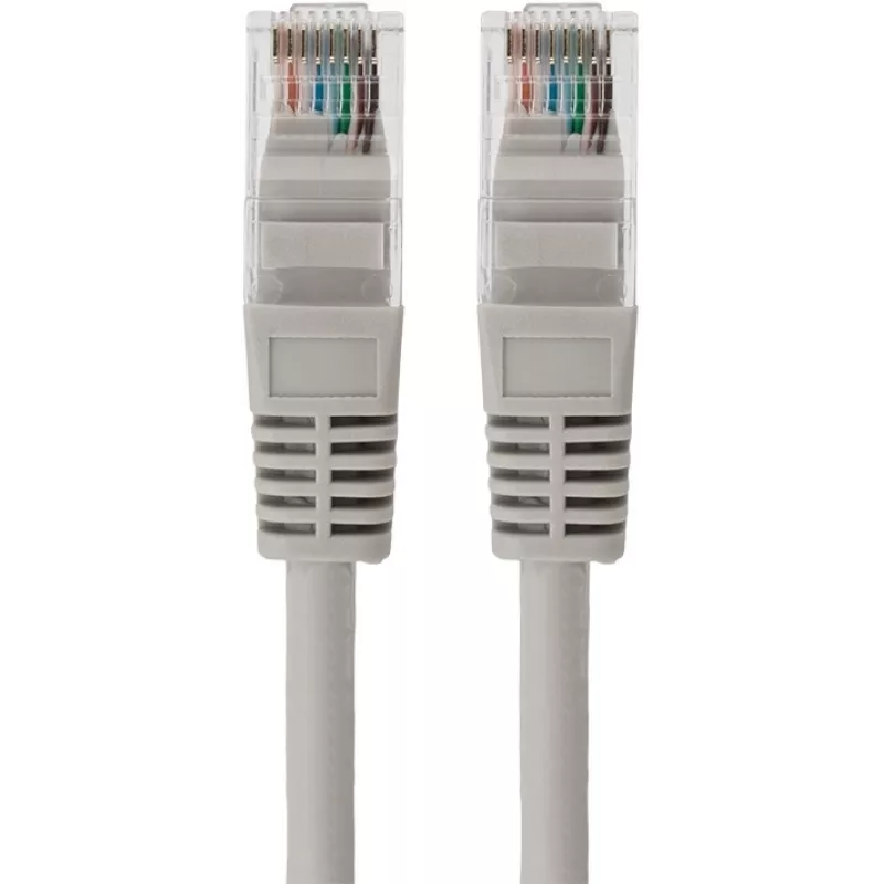 Патч-корд Rexant 18-8004 UTP RJ-45 вил.-вилка RJ-45 кат.5E 1.5м серый LSZH